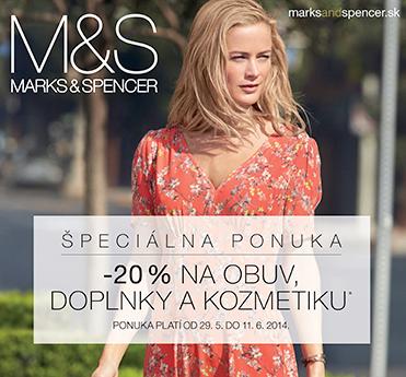 VYUŽITE 20% ZĽAVU NA OBUV, DOPLNKY A KOZMETIKU