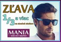 Zľava 1/3 a viac na slnečné okuliare