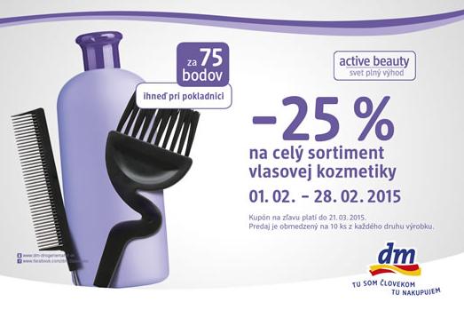 ZĽAVA -25 % NA CELÝ SORTIMENT VLASOVEJ KOZMETIKY