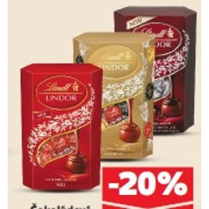 ARCHIV Lindt Lindor Čokoládové bonbóny v akcii platné do: