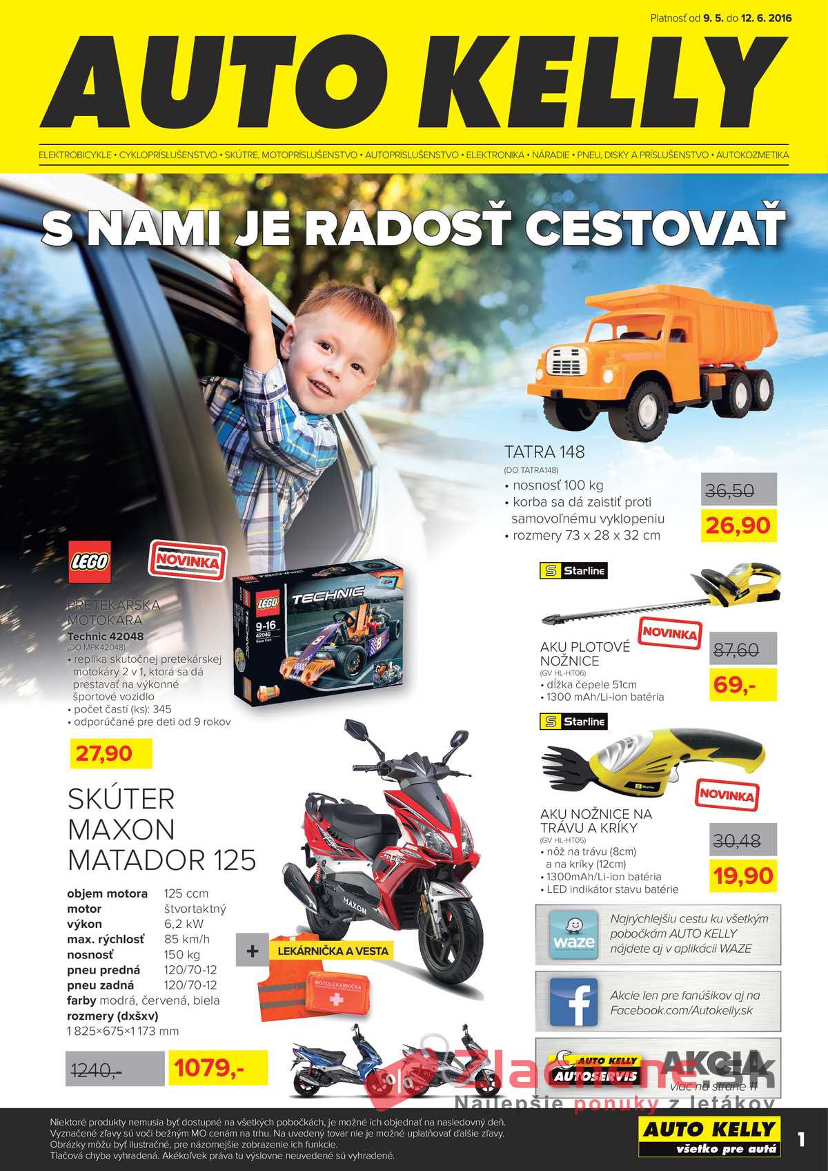 Leták Auto Kelly 9.5 - 12.6 | Zlacnene.sk