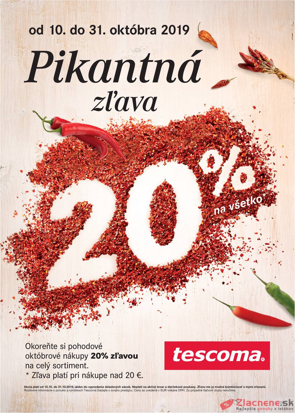 Leták Tescoma - Tescoma 10.10. - 31.10. - strana 1 Leták Tescoma - Tescoma 10.10. - 31.10. - strana 1