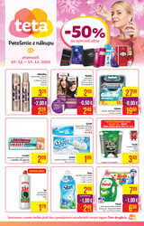 leták TETA drogerie