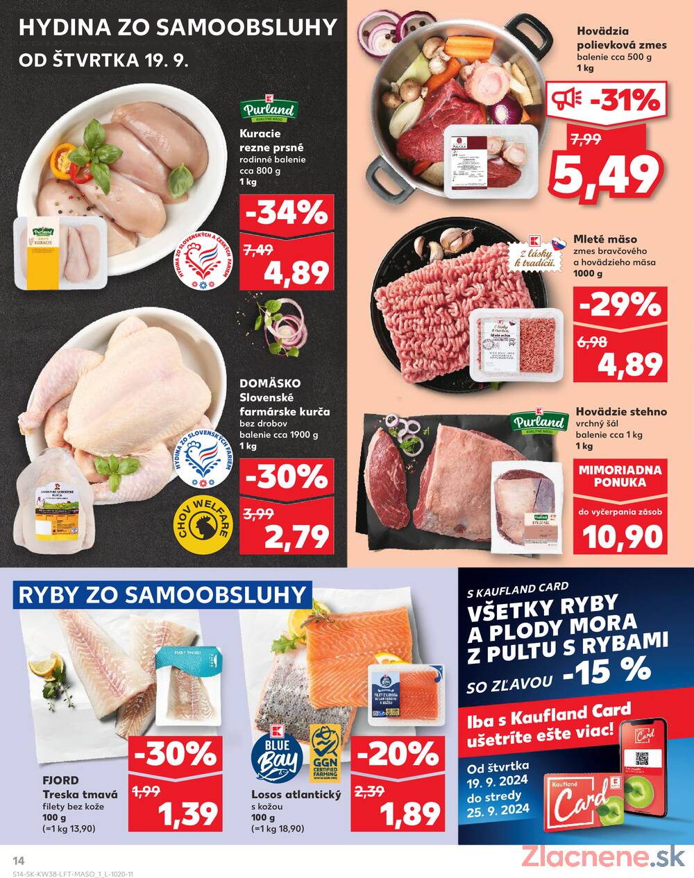 Leták Kaufland - Kaufland 19.9. - 25.9. - Kaufland Kežmarok - strana 14