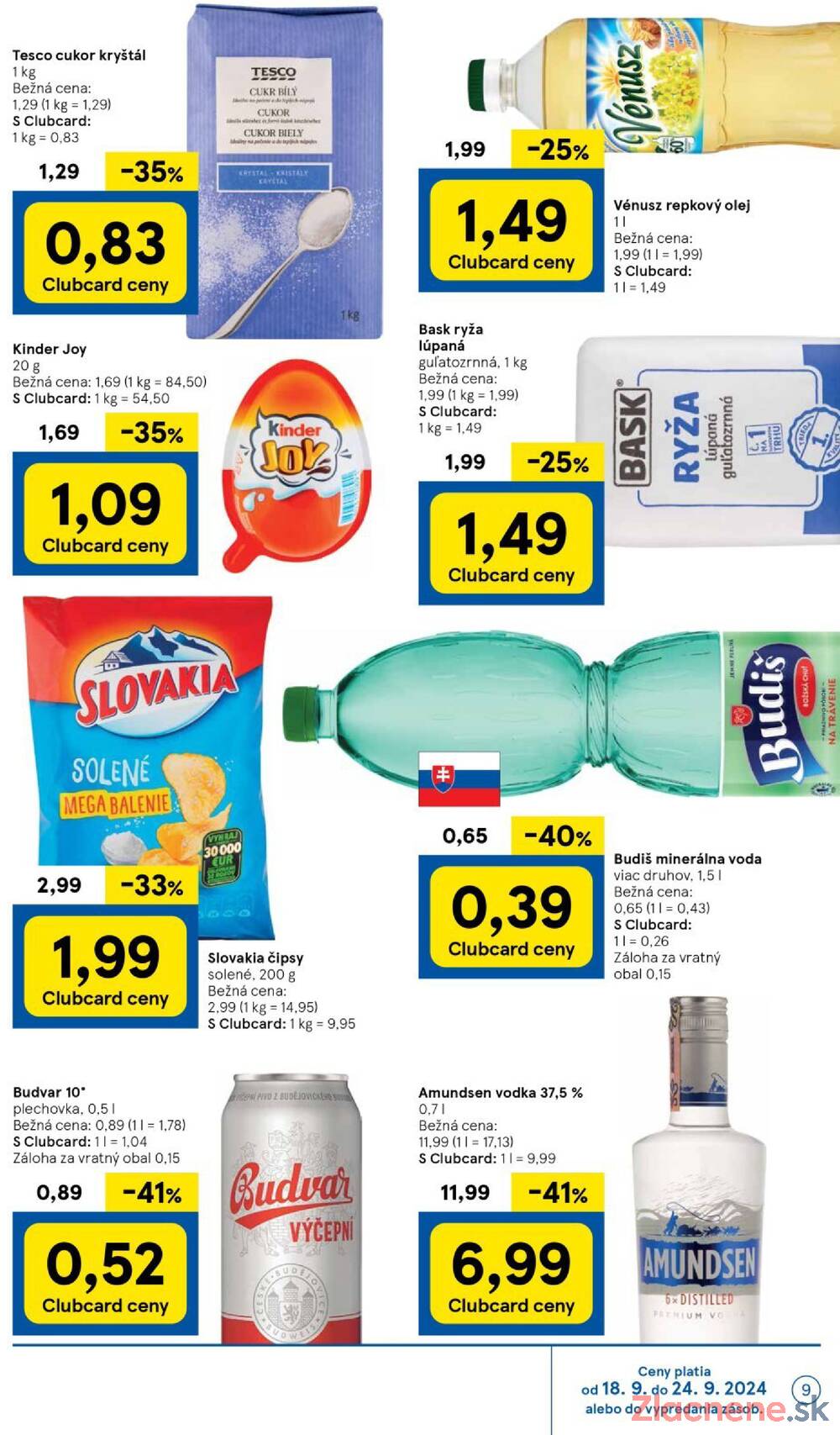 Leták Tesco - Tesco supermarkety od 18.9. do 24.9.2024 - strana 9