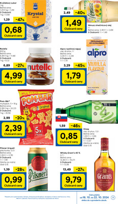 Tesco supermarkety od 16.10. do 22.10.2024