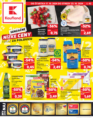 Leták Kaufland 17.10. - 23.10. - Kaufland Liptovský Mikuláš