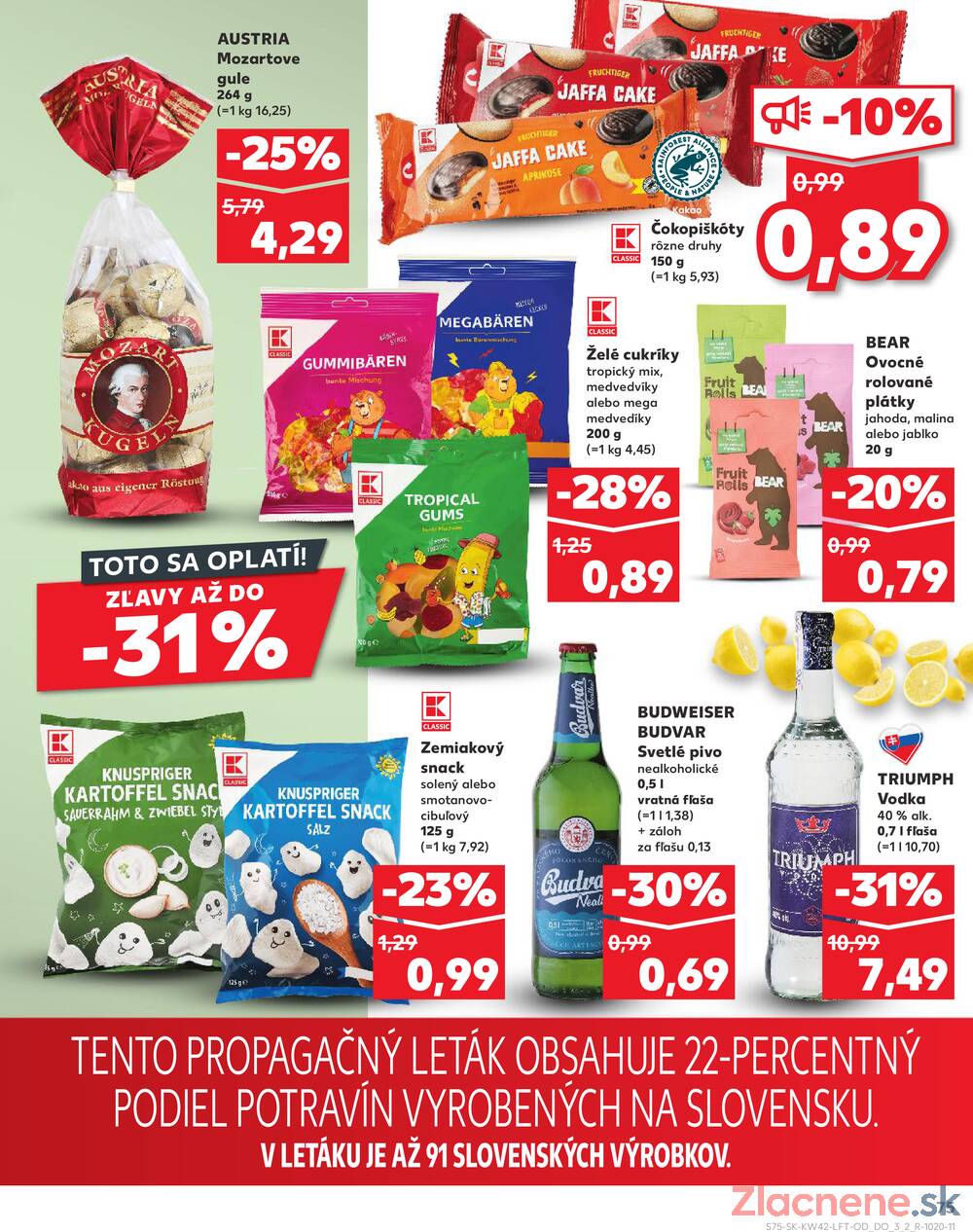 Leták Kaufland - Kaufland 17.10. - 23.10. - Kaufland (A. H. Škultétyho, Veľký Krtíš) - strana 75