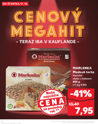 Kaufland 17.10. - 23.10. - Kaufland Trenčín - Gen. M. R. Štefánika