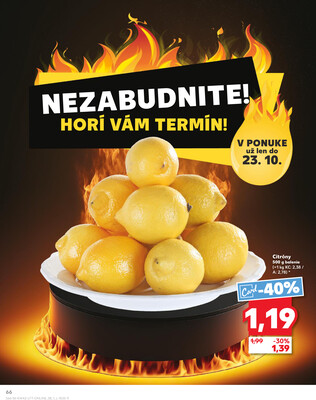 Kaufland 17.10. - 23.10. - Kaufland Trenčín - Gen. M. R. Štefánika