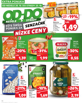 Kaufland 17.10. - 23.10. - Kaufland Trenčín - Gen. M. R. Štefánika