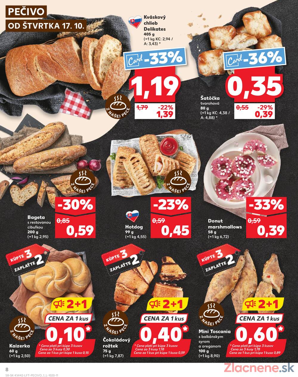 Leták Kaufland - Kaufland 17.10. - 23.10. - Kaufland Bratislava - Rača - strana 8