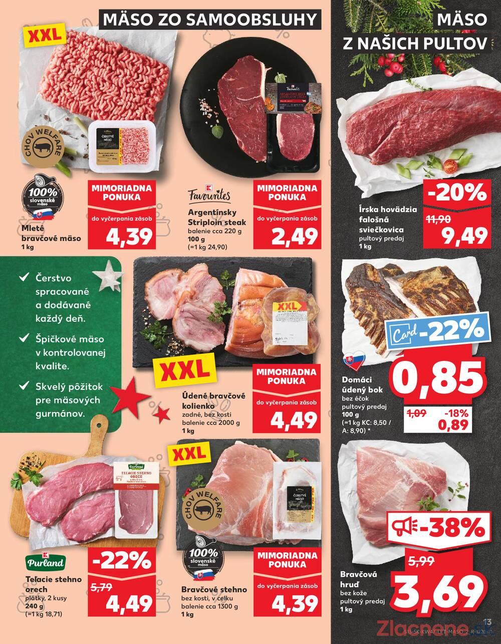 Leták Kaufland - Kaufland 21.11. - 27.11. - Kaufland Trnava - Nová ul. - strana 13