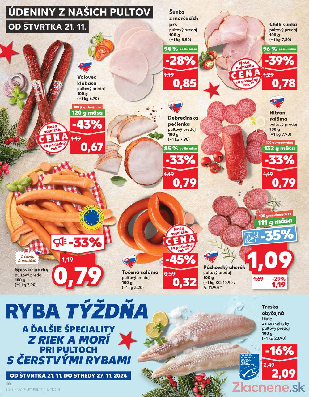 Leták Kaufland - Kaufland 21.11. - 27.11. - Kaufland Trnava - strana 16