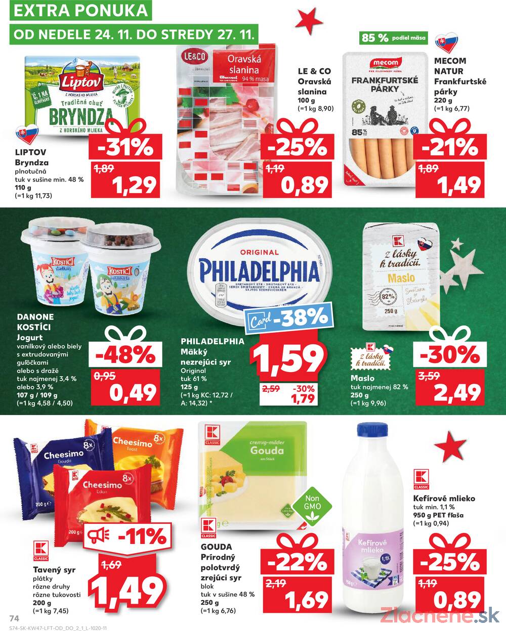 Leták Kaufland - Kaufland 21.11. - 27.11. - Kaufland Trnava - strana 74