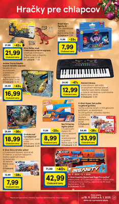 Tesco SPECIÁL velké hypermarkety  od 25.11. do 24.12.2024