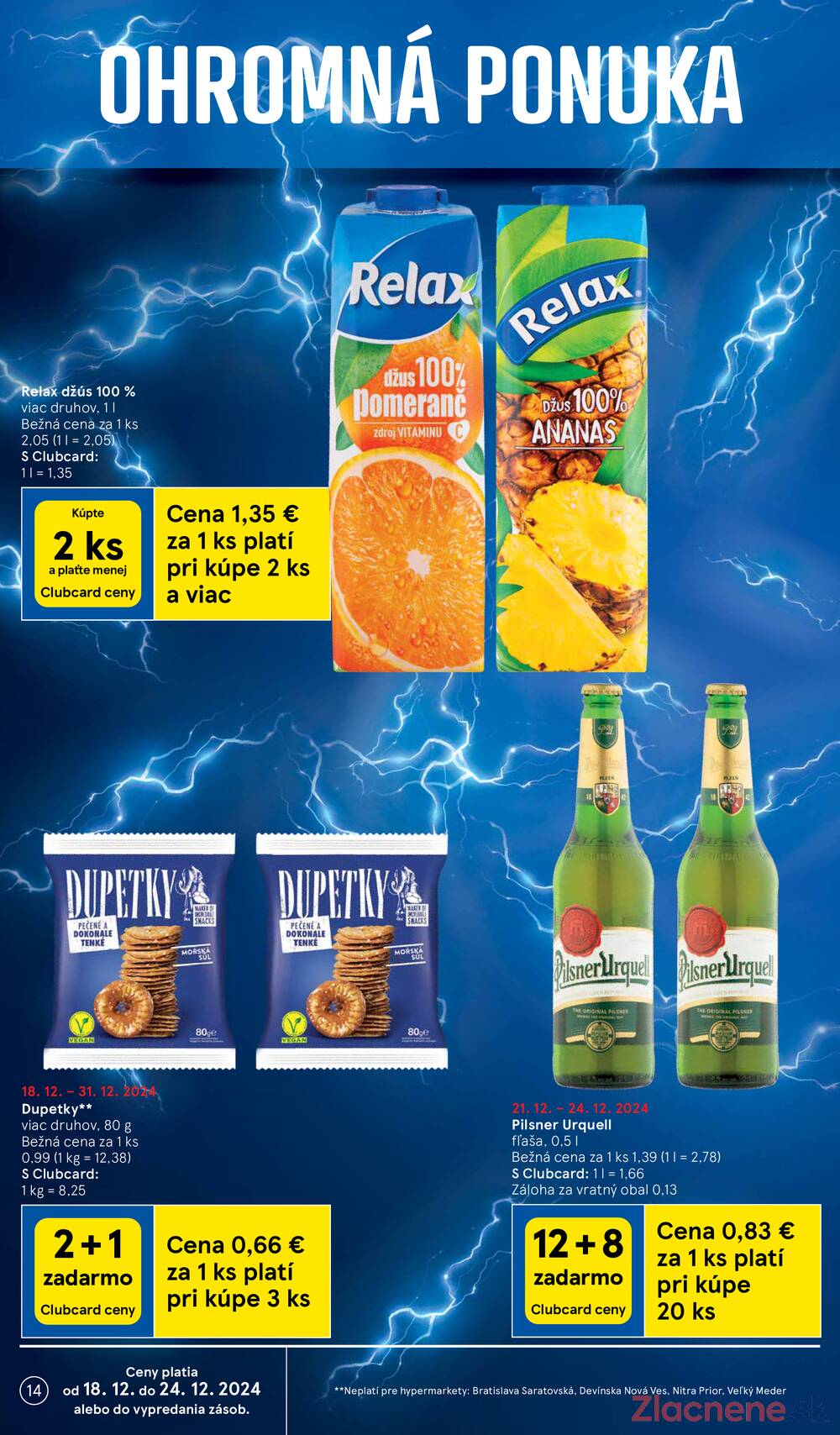 Leták Tesco - Tesco malé hypermarkety od 18.12. do 24.12.2024 - strana 14