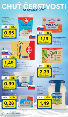 Tesco supermarkety od 2.1. do 7.1.2025