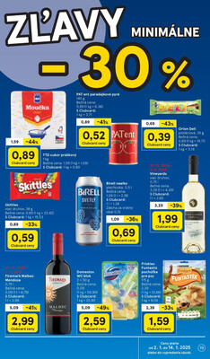 Tesco supermarkety od 2.1. do 7.1.2025