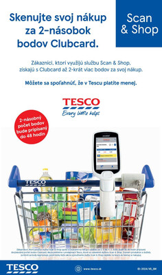 Tesco supermarkety od 2.1. do 7.1.2025