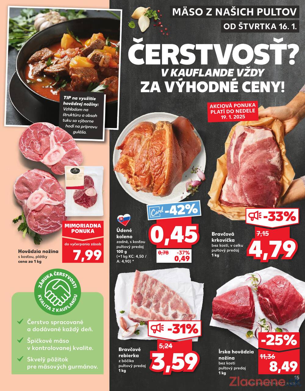 Leták Kaufland - Kaufland 16.1. - 22.1. - Kaufland Tvrdošín - strana 15