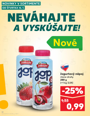 Kaufland 16.1. - 22.1. - Kaufland Tvrdošín