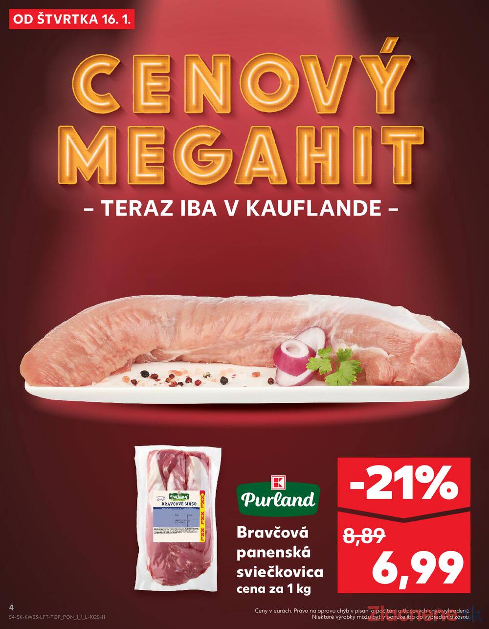 Leták Kaufland - Kaufland 16.1. - 22.1. - Kaufland Zvolen - strana 4