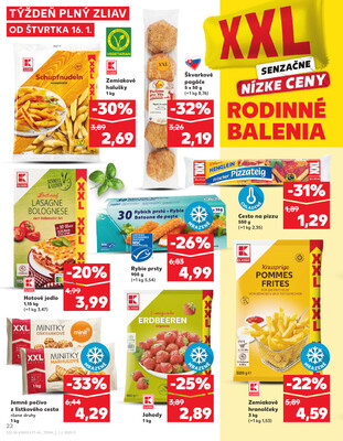 Kaufland 16.1. - 22.1. - Kaufland Dubnica nad Váhom