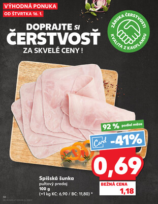 Kaufland 16.1. - 22.1. - Kaufland Dubnica nad Váhom