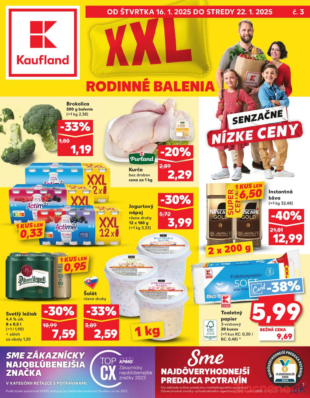 Leták Kaufland - Kaufland 16.1. - 22.1. - Kaufland Kežmarok - strana 1