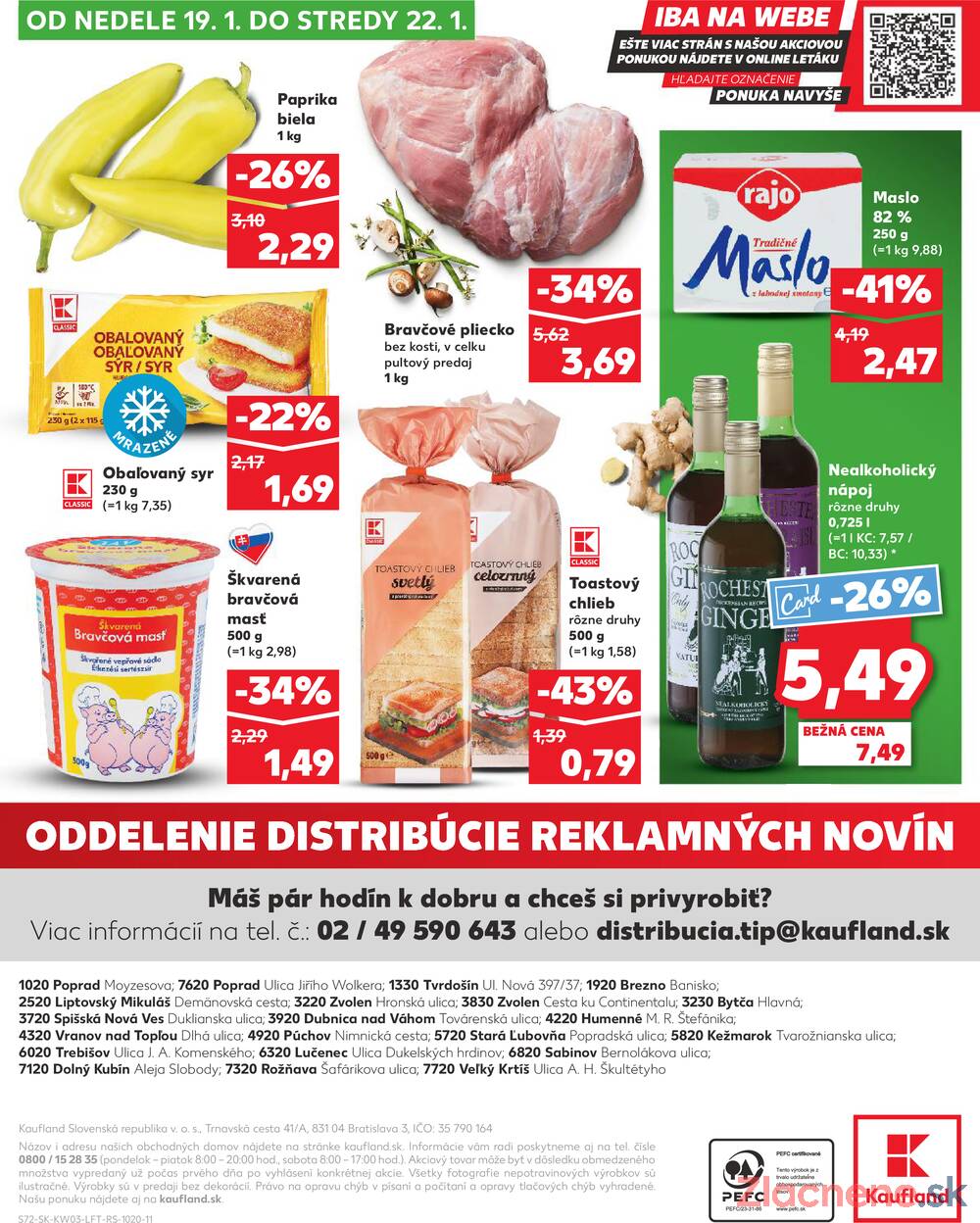 Leták Kaufland - Kaufland 16.1. - 22.1. - Kaufland Trebišov - strana 72