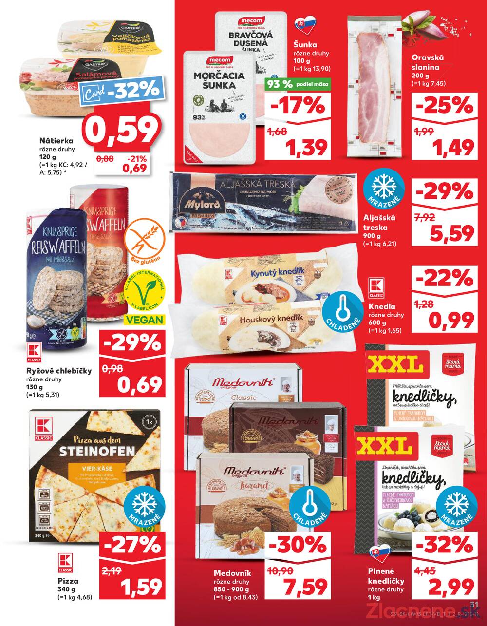 Leták Kaufland - Kaufland 16.1. - 22.1. - Kaufland Poprad - Jiřího Wolkera - strana 31