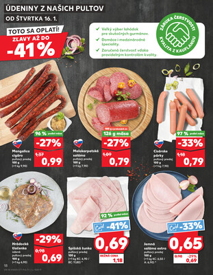 Kaufland 16.1. - 22.1. - Kaufland Poprad - Jiřího Wolkera