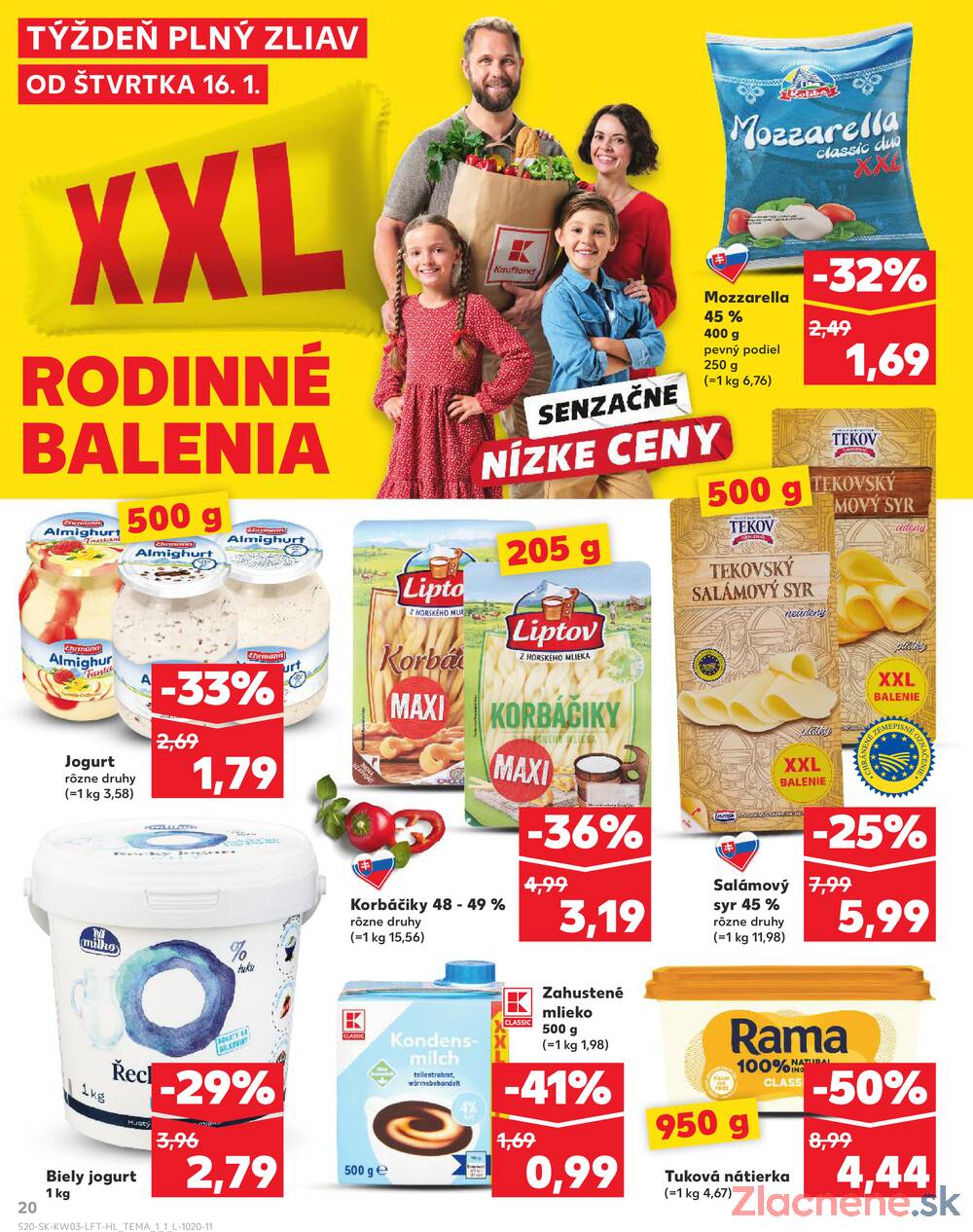 Leták Kaufland - Kaufland 16.1. - 22.1. - Kaufland Topoľčany - strana 20