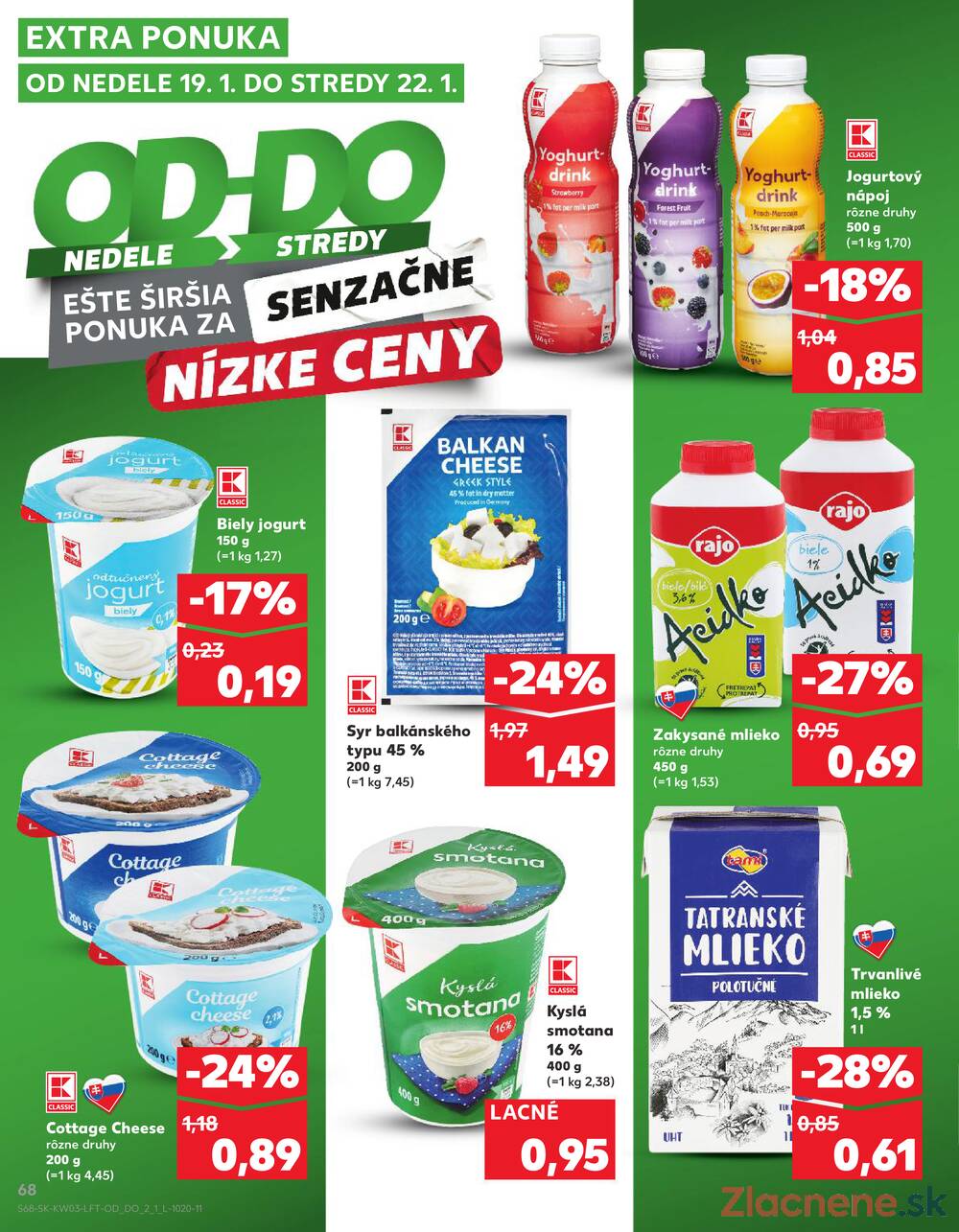 Leták Kaufland - Kaufland 16.1. - 22.1. - Kaufland Topoľčany - strana 68