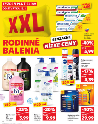 Kaufland 16.1. - 22.1. - Kaufland Topoľčany