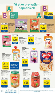 Tesco malé hypermarkety od 15.1. do 21.1.2025