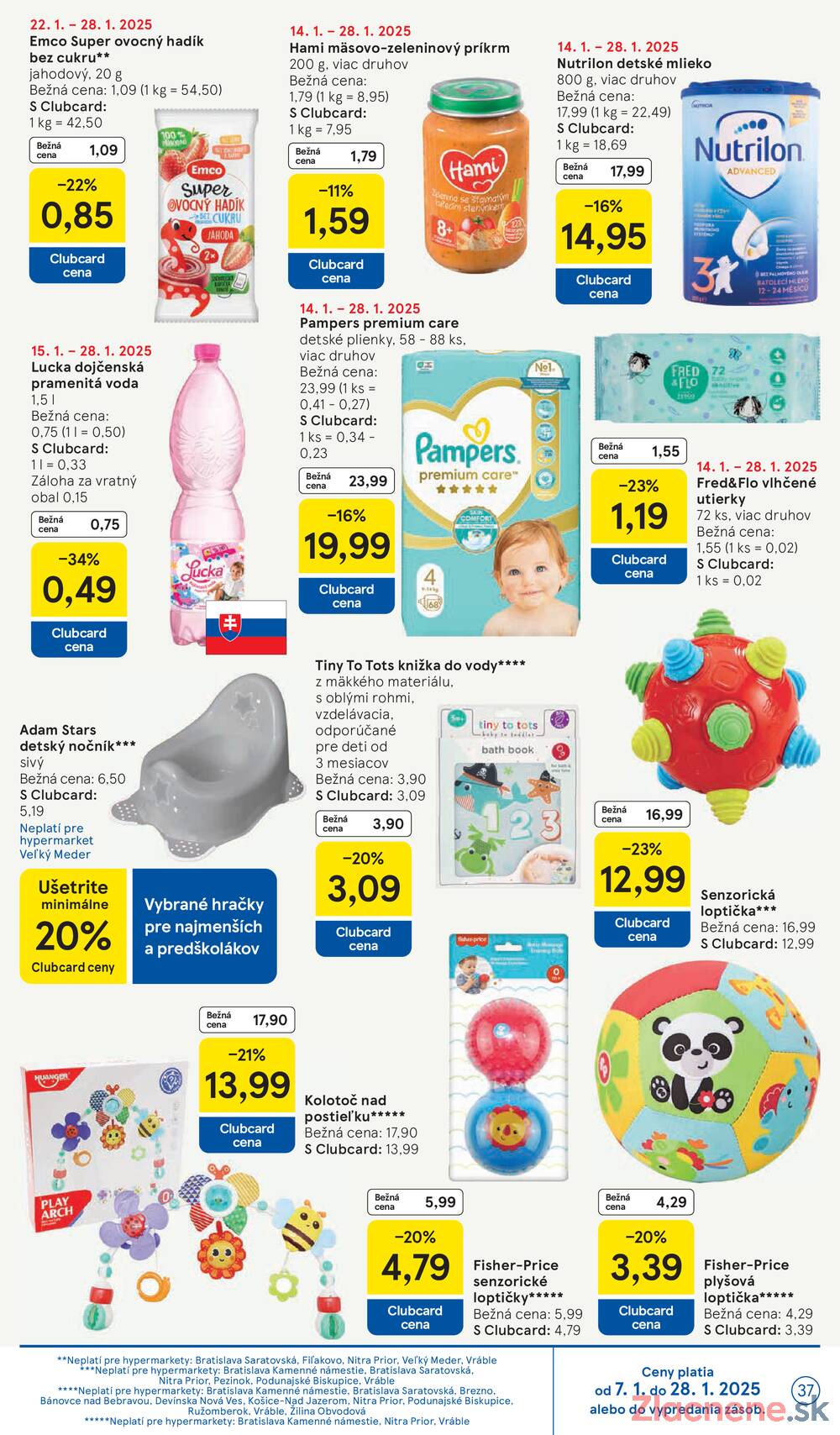 Leták Tesco - Tesco malé hypermarkety od 22.1. do 28.1.2025 - strana 37