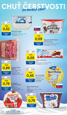 Tesco malé hypermarkety od 22.1. do 28.1.2025