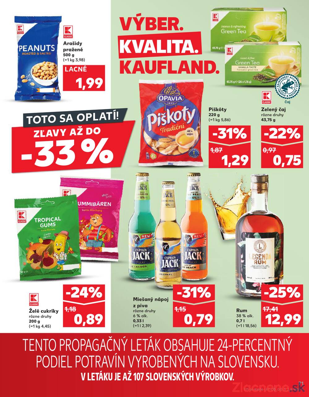 Leták Kaufland - Kaufland 6.2. - 12.2. - Kaufland Púchov - strana 71