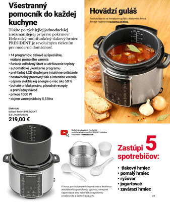 Leták Tescoma
		  platný do 31.5.2025 - strana 27