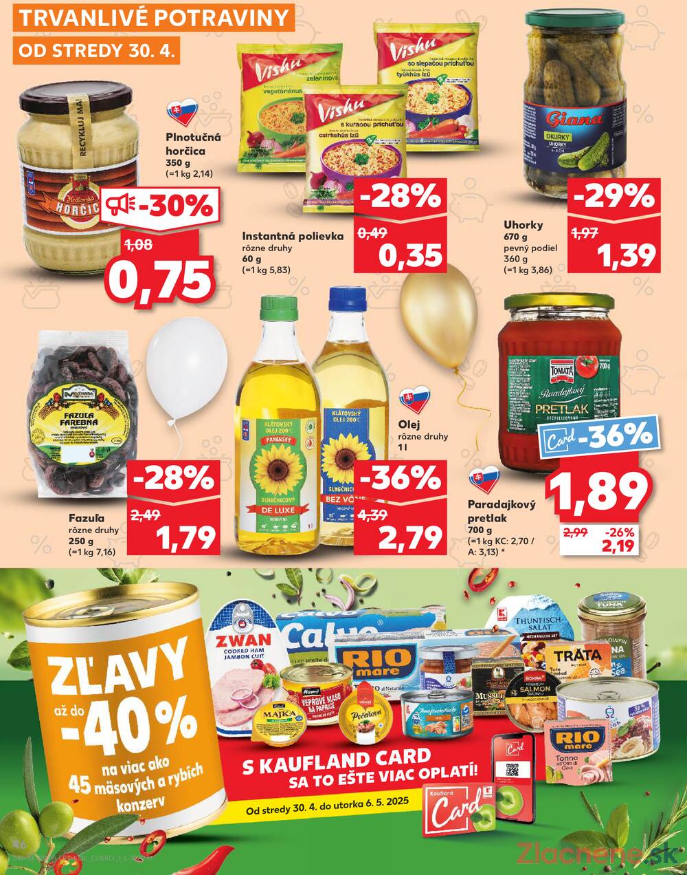 Leták Kaufland - Kaufland 30.4. - 6.5. - Kaufland Detva - strana 46