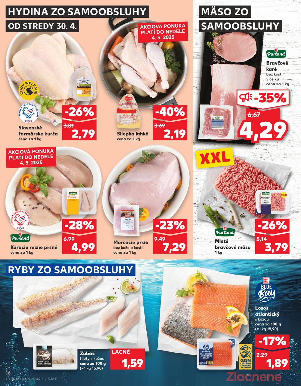 Leták Kaufland - Kaufland 30.4. - 6.5. - Kaufland Humenné - strana 16