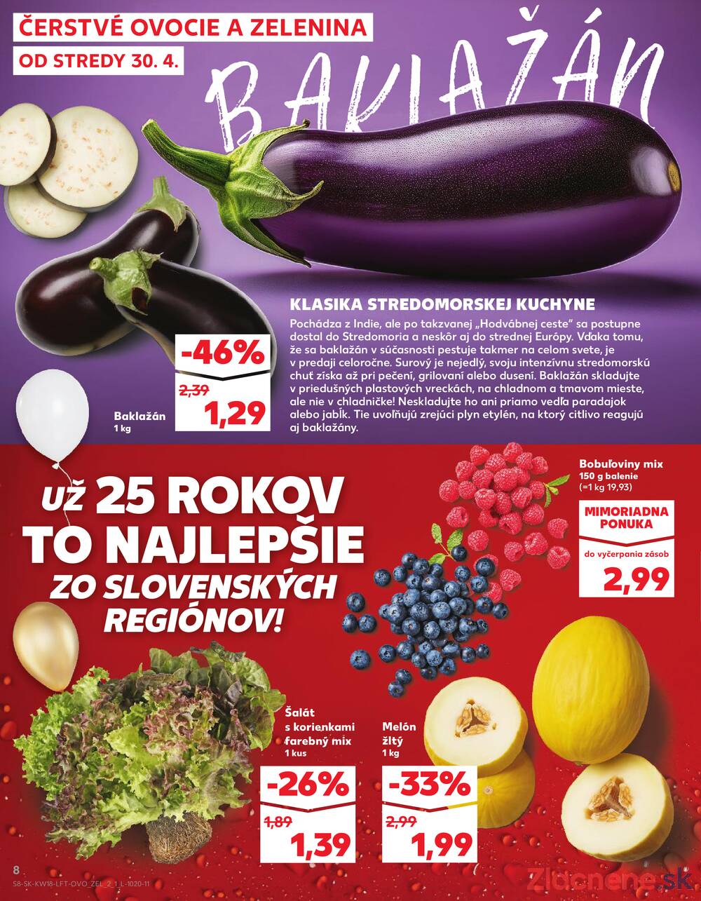Leták Kaufland - Kaufland 30.4. - 6.5. - Kaufland Vranov nad Topľou - strana 8