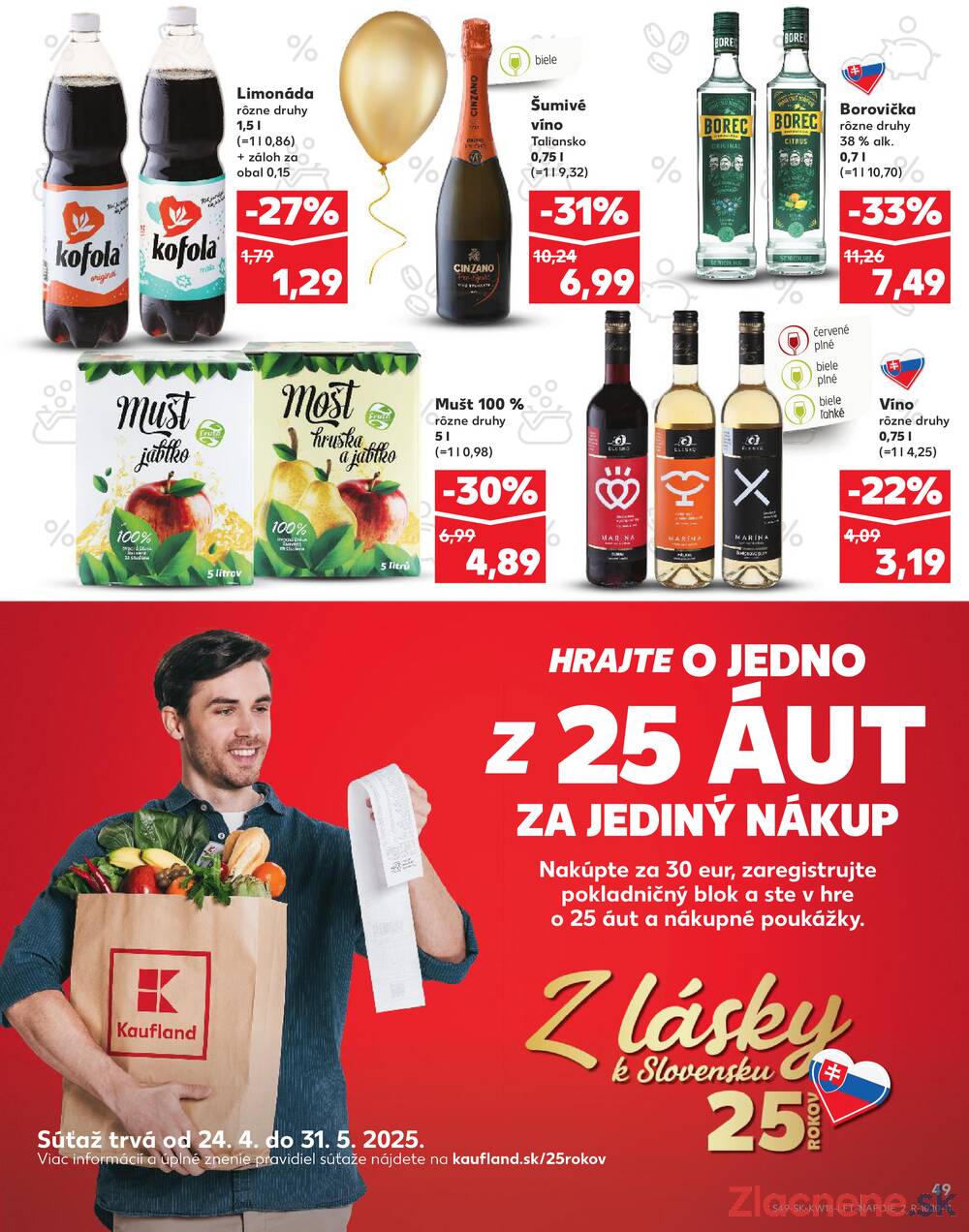 Leták Kaufland - Kaufland 30.4. - 6.5. - Kaufland Rimavská Sobota - strana 49