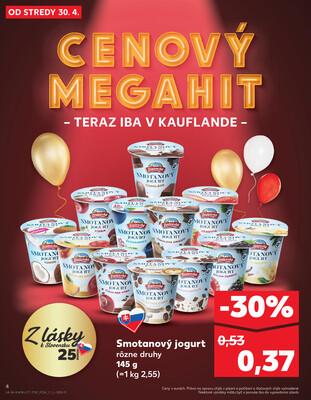 Kaufland 30.4. - 6.5. - Kaufland Bardejov