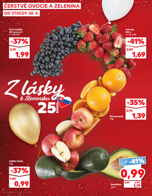 Kaufland 30.4. - 6.5. - Kaufland Bardejov