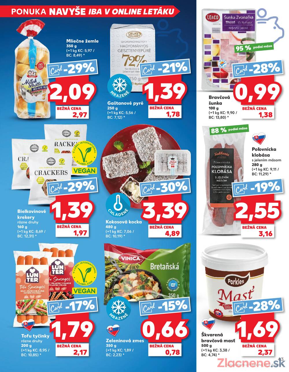 Leták Kaufland - Kaufland 30.4. - 6.5. - Kaufland Poprad - Jiřího Wolkera - strana 43