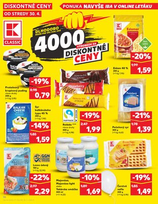 Kaufland 30.4. - 6.5. - Kaufland Poprad - Jiřího Wolkera