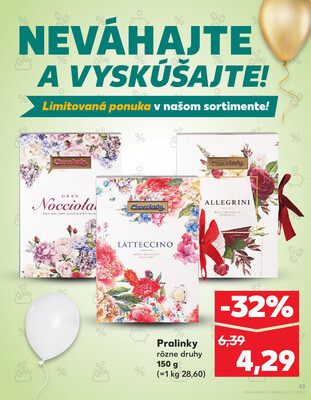Kaufland 30.4. - 6.5. - Kaufland Poprad - Jiřího Wolkera